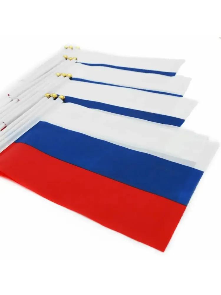 36pcs Handheld Small National Flags with Poles 14x21cm Set for Support and Celebration Suitable for Events Parades and Decorations