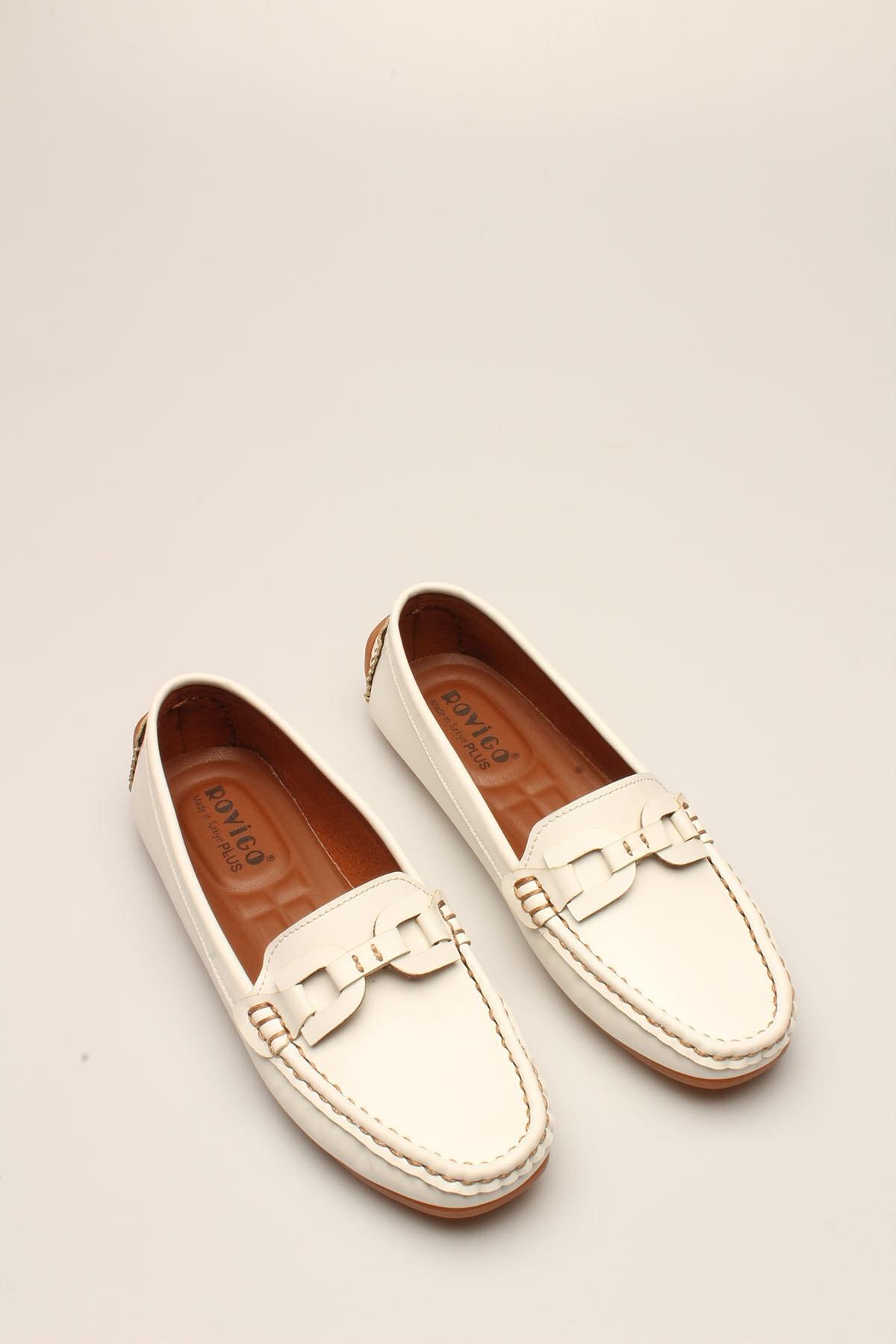 

White Skin Women s Ballerinas 37