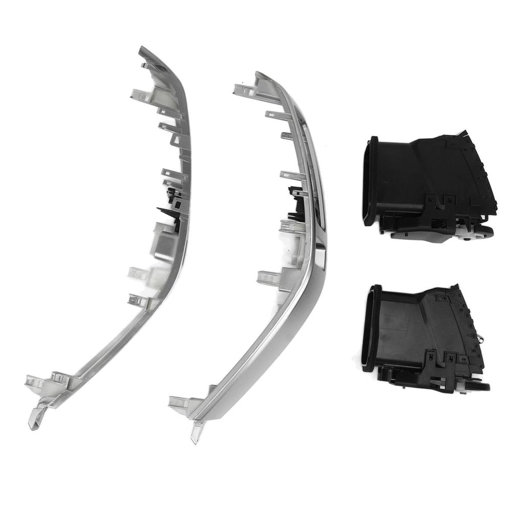 Dashboard Air Vent Assembly ABS Non Deform Scratch Resistant Decor Dashboard Air Vent Panel for Land Cruiser Prado 2003‑2009