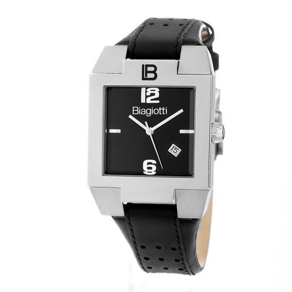 Montre Homme Laura Biagiotti LB0035M-01 - Quartz - Cuir - Noir - Ø 36 mm