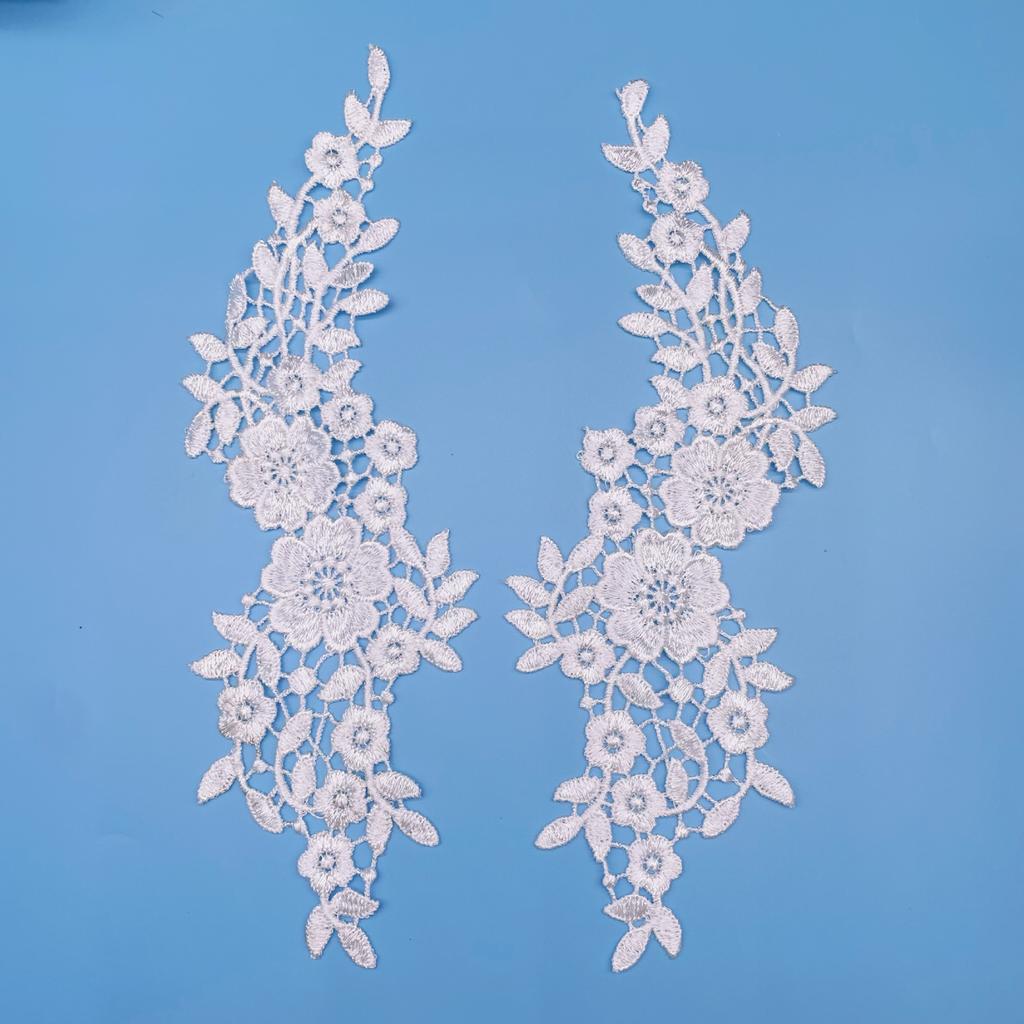 Water Soluble Embroidery Lace Flower To Flower Accessories Collar Flower Wedding Dress Decoration Bridal Headgear Diy Lace Accessories