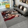 The Umbrella Academy TV-Film Teppich, Teppich für Zuhause Wohnzimmer Schlafzimmer Sofa Fußmatte Dekor, Kinder Spielteppich Rutschfeste Bodenmatte 3D