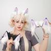 Subculture dopamine colorful gradual change cat ear handmade dark star fox ear halloween beast ear wolf ear headband