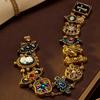 Vintage Court Style Studded Bracelet With Versatile Temperament Personality Women