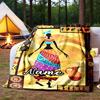 Ethnic Art Customize Your Name Outdoor Blanket Comfortable Soft Lightweight Allseason Multipurpose Blanket For Travel Camping Picnics Sofa Office Bed