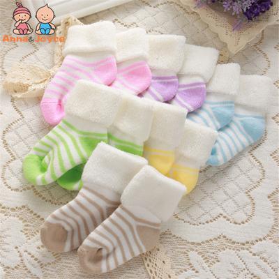 Moda Neonata Ragazzi Neonato Inverno Stivali caldi Calzini morbidi per neonato