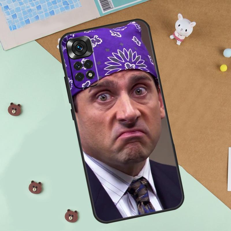 

The Office Prison Mike Case For Xiaomi Redmi 14C 10C 12C 13C Cover For Redmi Note 13 Pro 14 9 10 11 12 10S 11S 12S Redmi 10C