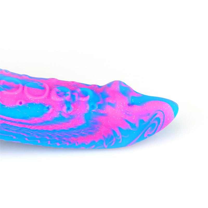 Octopus Silicone Color Dildo Liquid Multi-layer Crystal Simulation Big Penis Adult Products