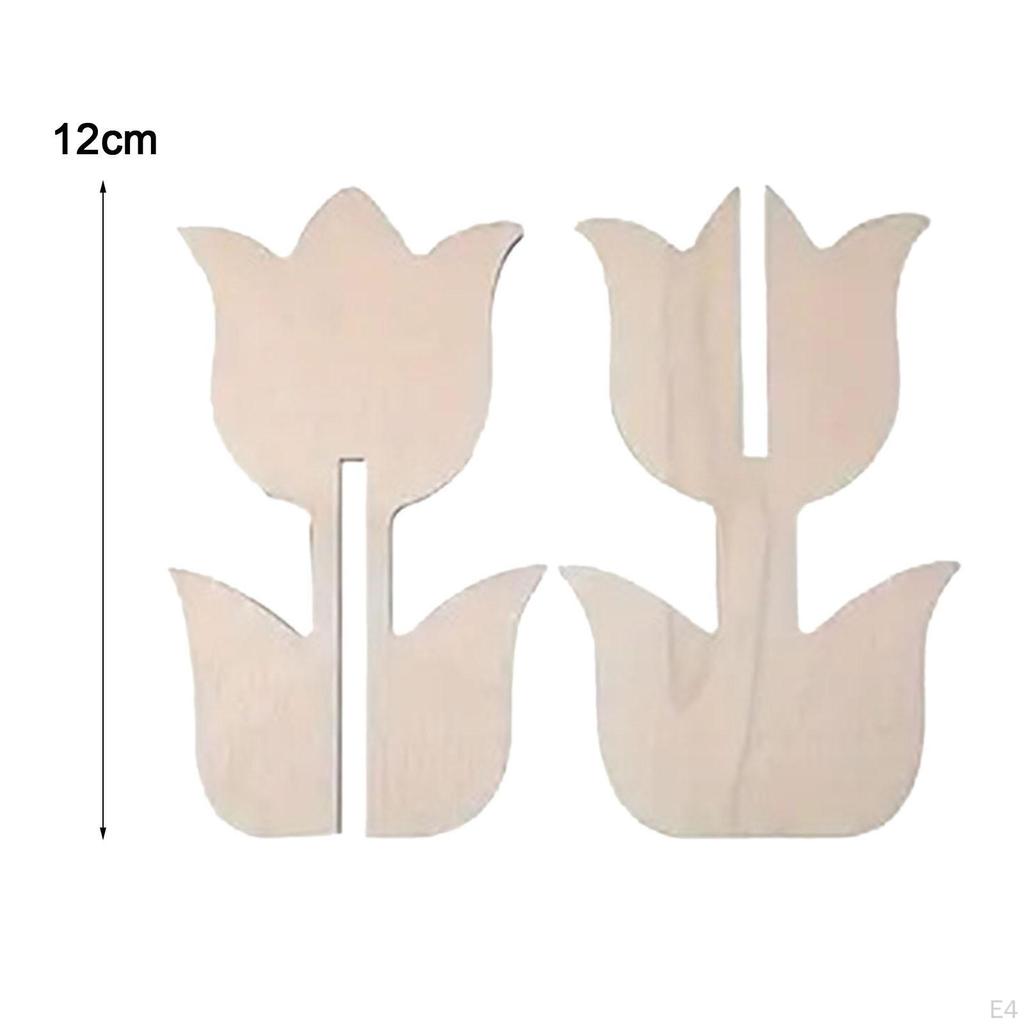 Dřevěné tulipány pro domácí tvoření a dekoraci