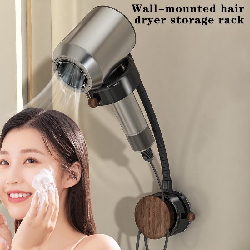 Hair Dryer Holder No Need To Hold Adjustable Wall Hanging Free Of Hands No Need To Punch Holes Universal Air Duct Storage Rack
