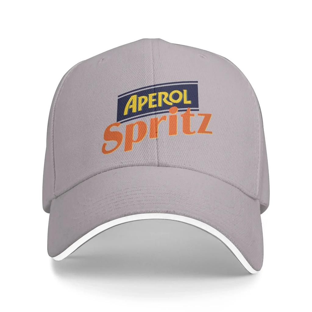 Aperol Spritz Baseballkappe Herren Erwachsener Design Trucker-Kappe Frühling Vintage Outdoor Sport Sonnenschutz Baseballkappen