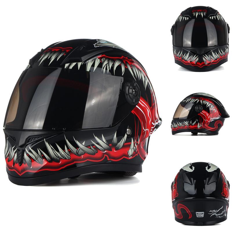 2025 neues Kinder-Motorrad cooler Kinder-Vollhelm Sicherheitshelm Ganzjahres-zertifizierter Kinderhelm