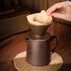 Ceramic Pour-over Coffee Filter Holder Set - American Style Drip Coffee Maker Funnel Tools