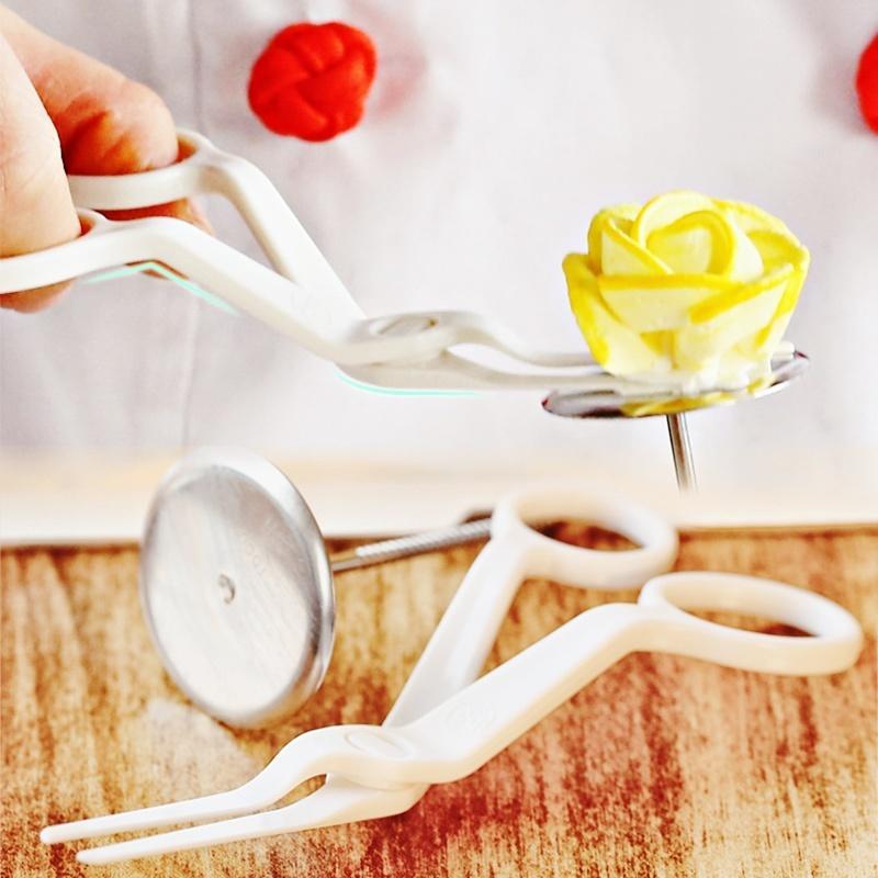 3pcs/set Icing Cream Nails Piping Flower Scissors Fondant Cake Decoration Tool 3pcs/set Icing Cream Nails Piping Flower Scissors Fondant Cake Decoration Tool
