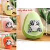 Creative Cat Plush Toy With Detachable Fruit Pillow For Kids And Collectors
