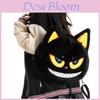 Plush Cat Backpack For Kids Girls Travel School With Soft Rabbit Fur Material