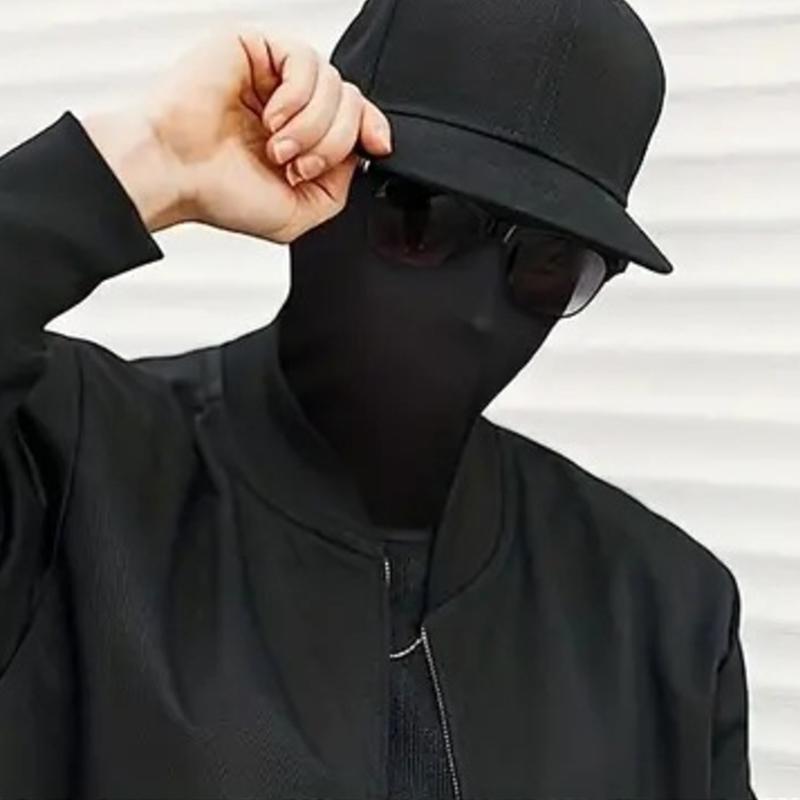 Pełna Maska Czarno-Biały Kaptur Rekwizyt Cosplay Kostiumy Halloweenowe Dorosły Dzieci Karnawałowa Impreza Przebierana Akcesoria Ducha