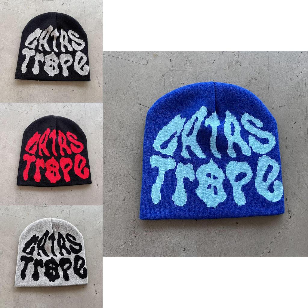 Knitted Letter Knit Hat For Winter Warmth Men Women Casual Outdoor Wear