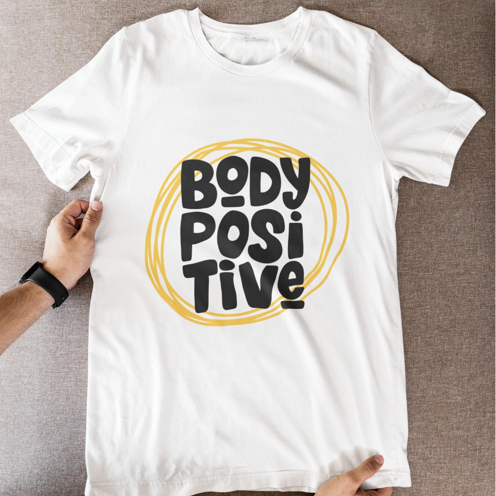 Body Positivity T Shirt Self Love Motivational Unisex Tee Unisex T-Shirt L