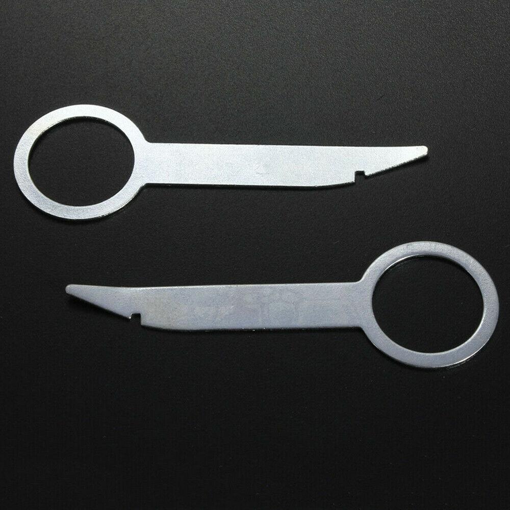 4x Autorádio Stereo Klíče na demontáž Uvolňovací nástroj Vyhrazený demontážní nástroj pro díly Auto Tuning Příslušenství Produkty Univerzální