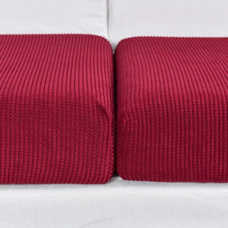 Funda de Cojín de Asiento de Sofá Funda de Silla Extraíble Jacquard Funda Elástica Lavable Protector de Muebles 1/2/3/4 Plazas