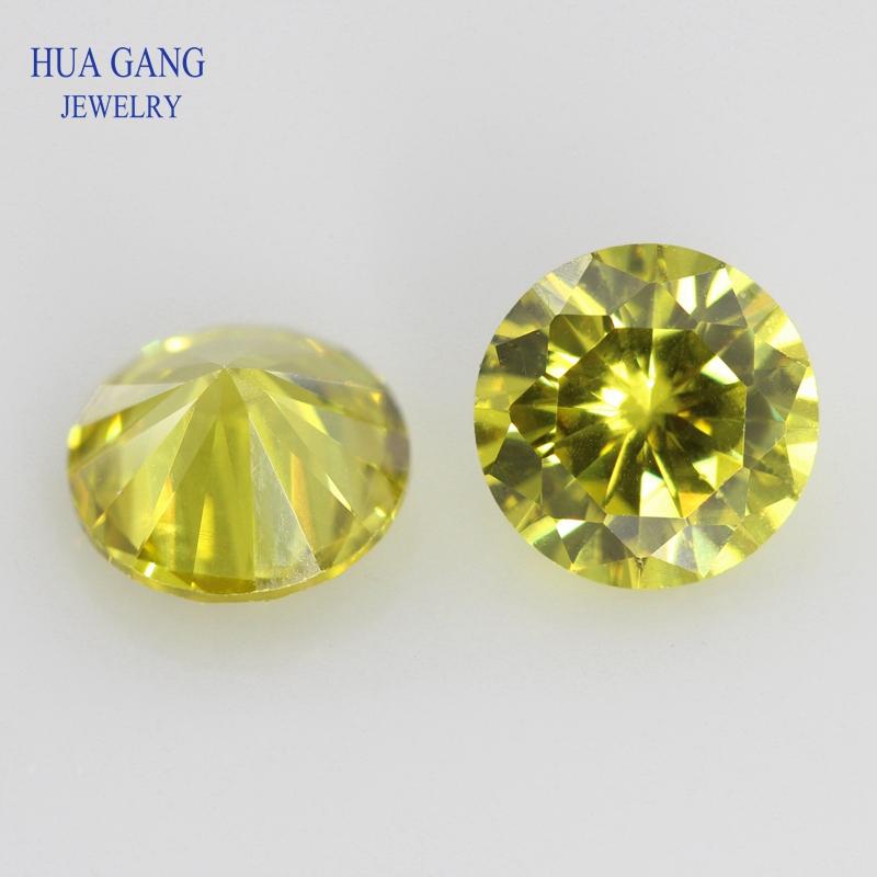 5A Zirkonia Stein Mehrfarbig Runde Form Brillantschliff Lose CZ Steine Synthetische Edelsteine Perlen Für Schmuck 1,0~20mm AAAAA