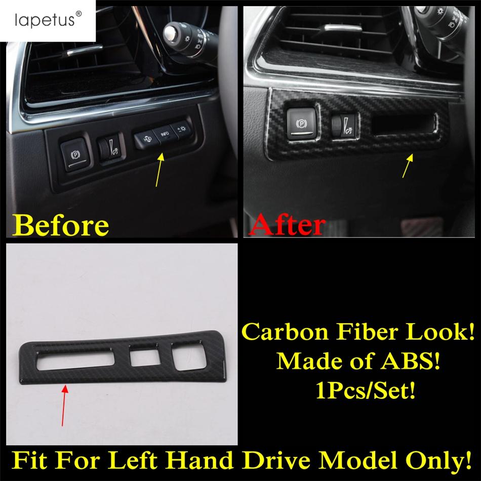 Gear Shift Water Cup Holder / Window Lift / Head Lamp / Reading Light Frame Cover Trim For Cadillac XT6 - Accessories