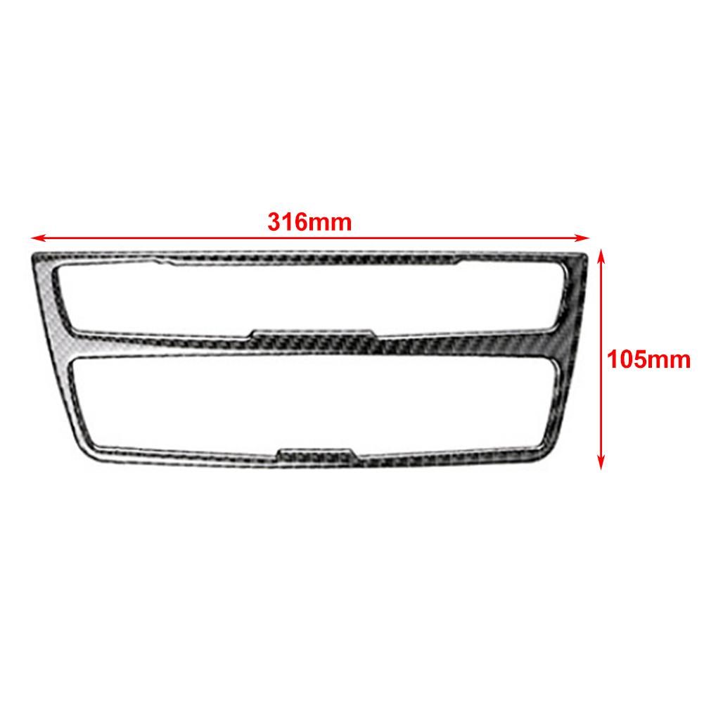 

For BMW F30 F31 F32 F34 3Seies GT 4 Series 201-2018 Auto Carbon Fiber Air Condition Media Control ABS Panel Trims