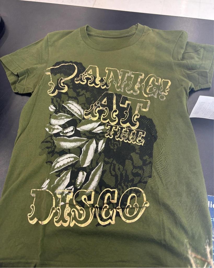 ¡Pánico Vintage! Camiseta de gira At The Disco nueva Rara REIMPRESIÓN Todas las tallas S-4XL Regalo para fans