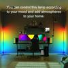 Tuya Wifi S mart L ife RGB LED lámpara de pie de esquina lámpara de atmósferas de fondo lámpara de pie de vida
