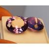 Color Change Alexandrite Loose Gemstone Pair 16.80 Ct 7 Oval Shape for Jewelry Making and Crafts
