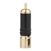 Lightweight Connector With Gold Plated Terminals And Double Shielding For Superior Sound Quality In Sound Systems