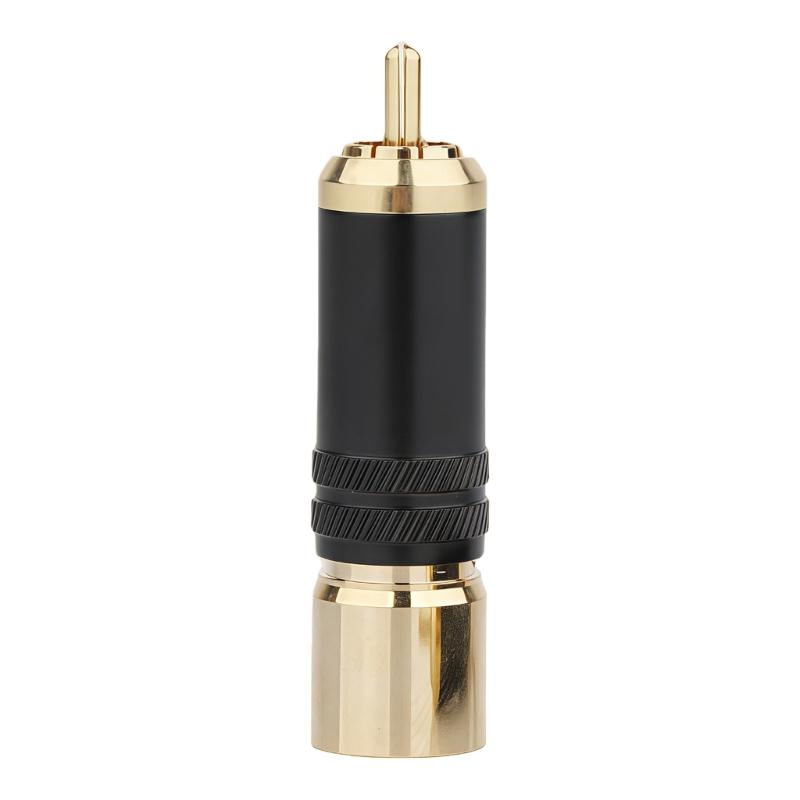 

Lightweight Connector With Gold Plated Terminals And Double Shielding For Superior Sound Quality In Sound Systems 1
