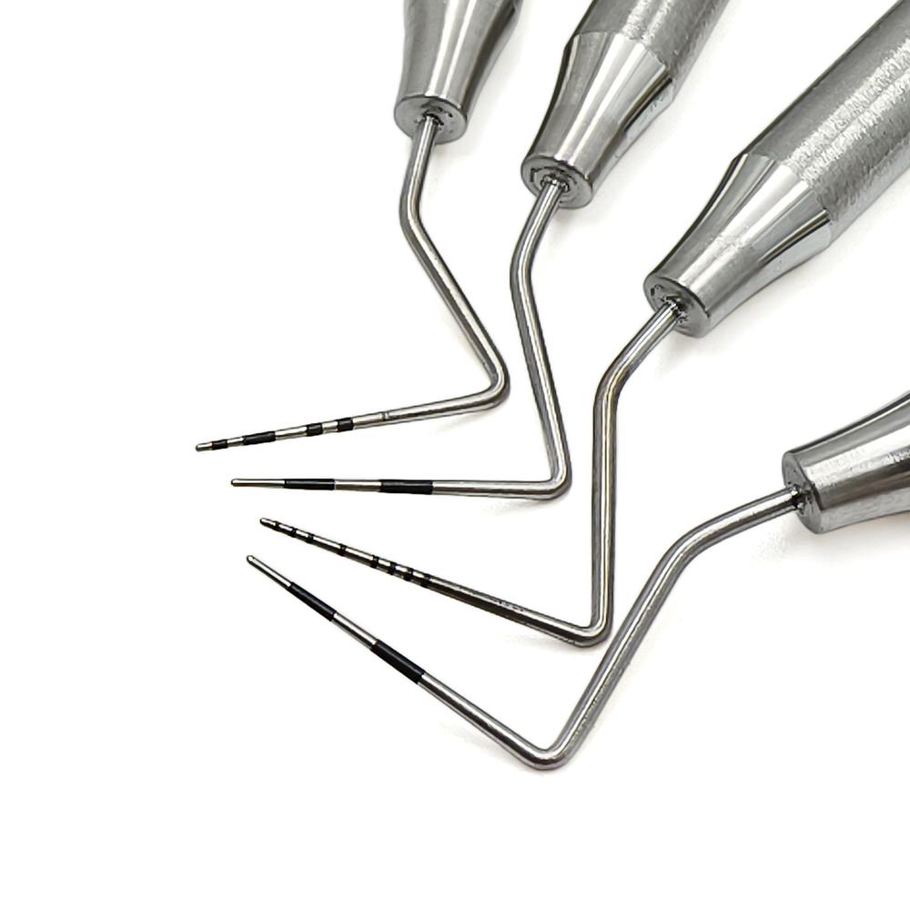 Hollow Handle High Quality Dental Explorer Instrument Tool Dental Periodontal Probe with Scaler Dentist Endodontic Tool Stainless Steel