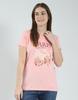 Monte Carlo Womens Printed Round Neck Half Sleeve Regular Fit Cord Set