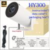 HY300 Portable Home Android Projector with HD Video
