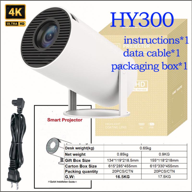 

HY300 Portable Home Android Projector with HD Video