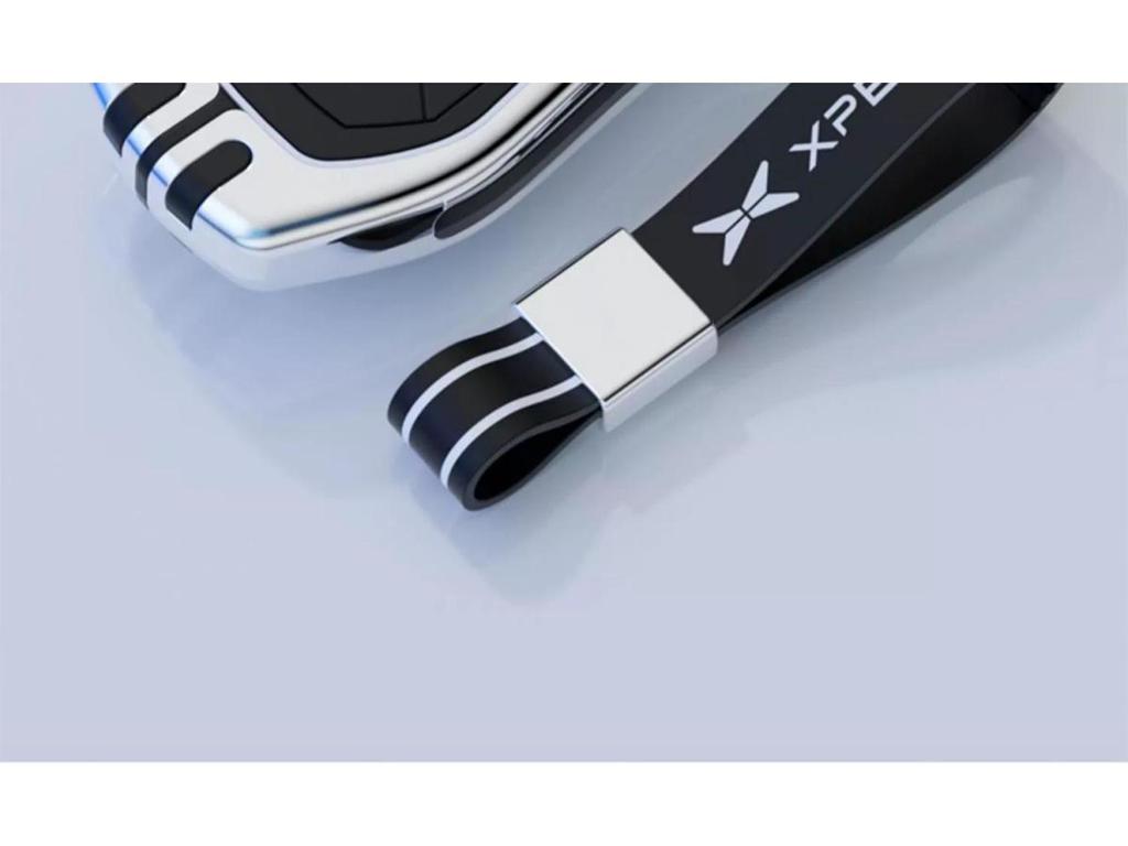 Hochwertige Schlüsselhülle & Kette für Xiaopeng Modelle: P7, P7i, P5, G3, G3i, G6, G9 - Herren- & Damen-Edition