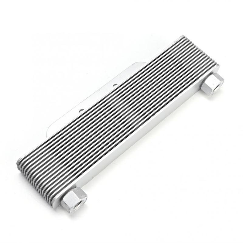 Universal Motorcycle Oil Cooler Engine Transmission For Oil Cooler Radiator Cooling Radiators 238mm 15-Row Accessory