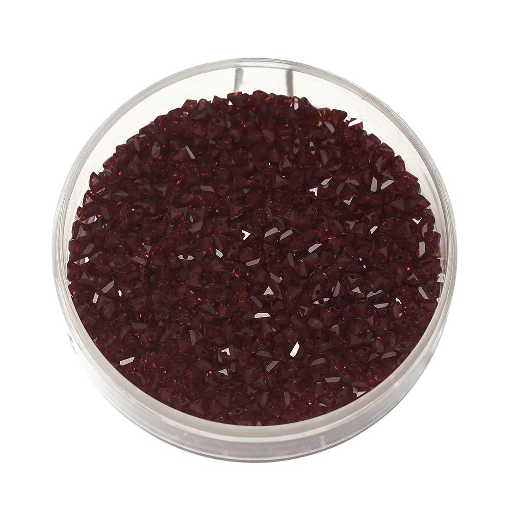 100Pcs/Lot Mixed Glass Triangle Shape Beads Charm Loose Bead for DIY Bracelet Necklace Earring Jewelry Making Accessories
