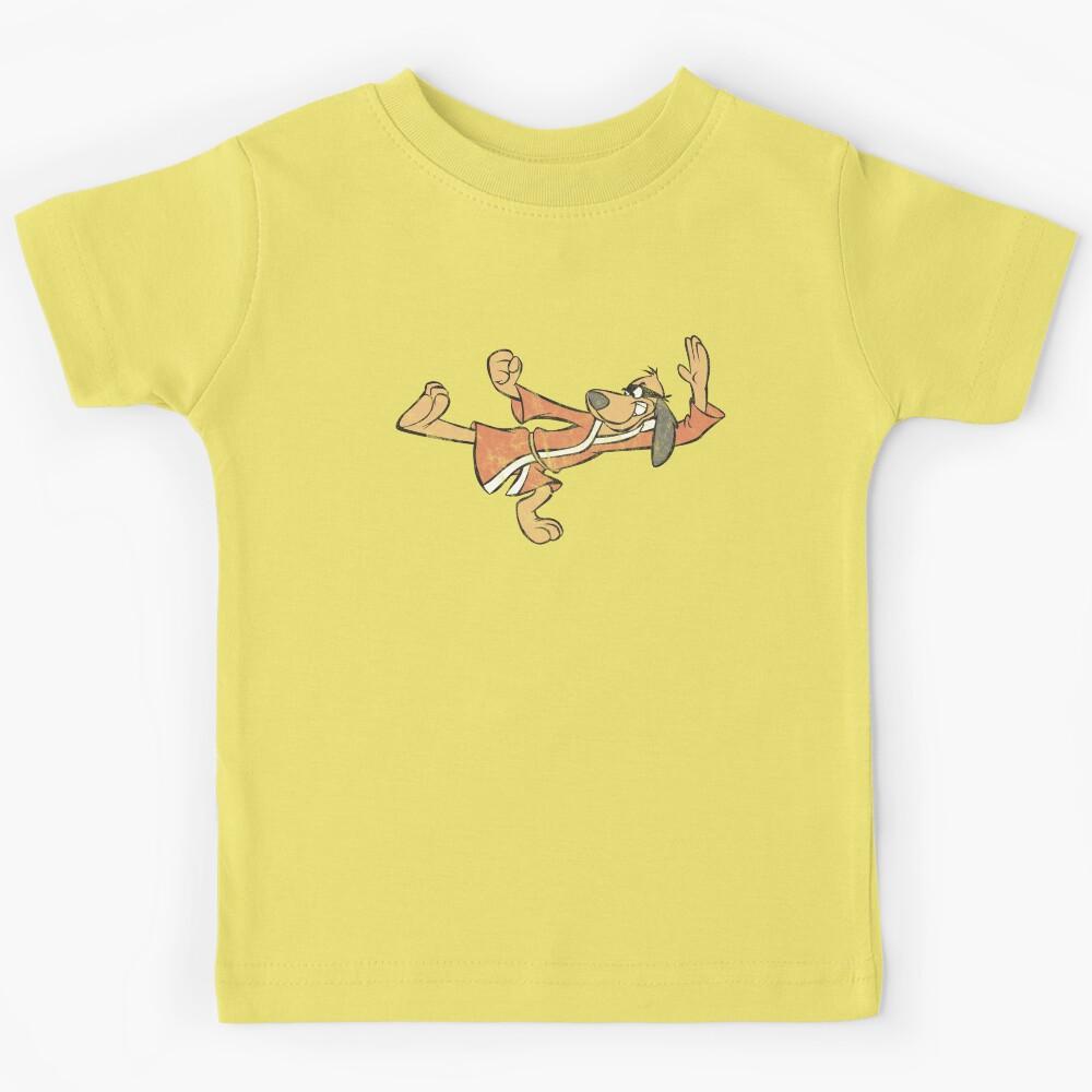 Distressed Hong Kong Phooey Authentic Vintage Style Kids T-Shirt 140