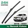 Wiper Front Wiper Blades For Renault Koleos 2016 - 2023 Windshield Windscreen Front Window 26"+16