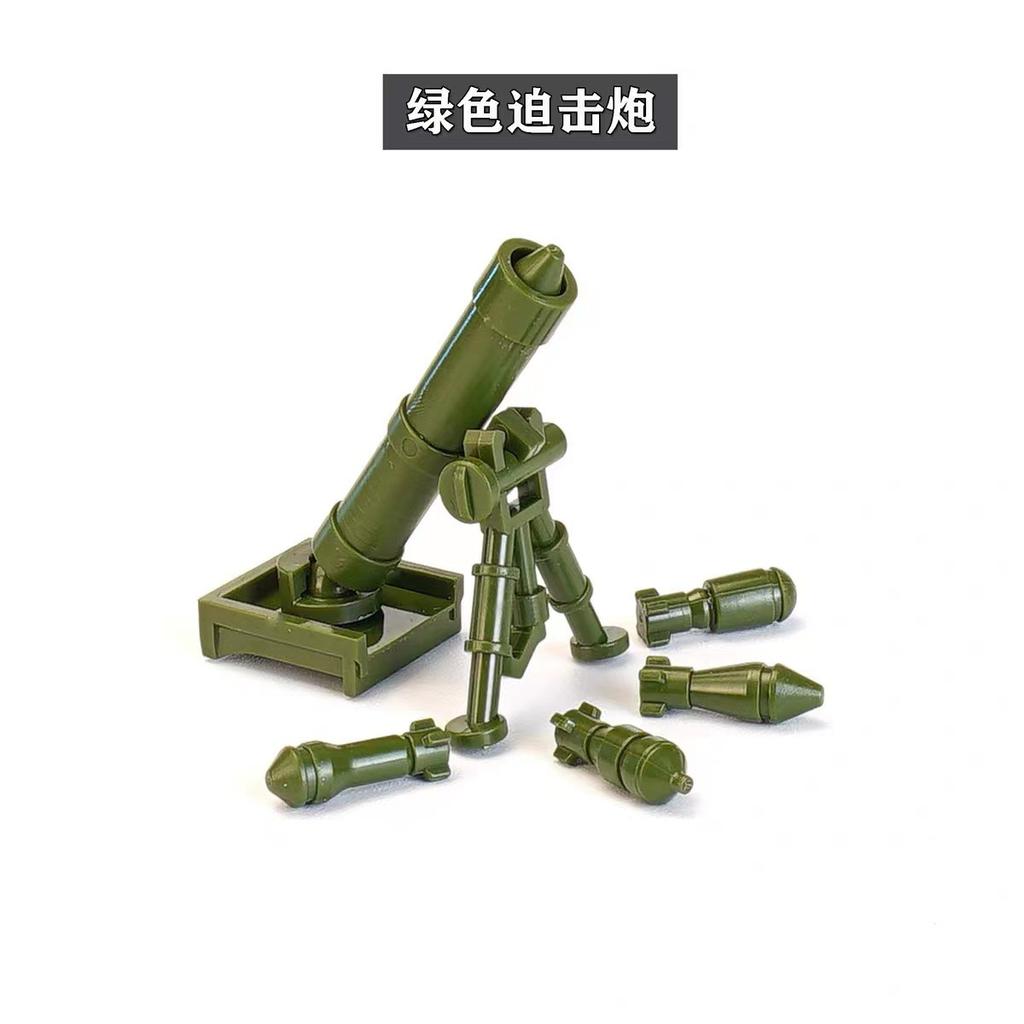 World War Ii Building Block Doll Military Toy Accessories Parachute Weapon Piece Equipment