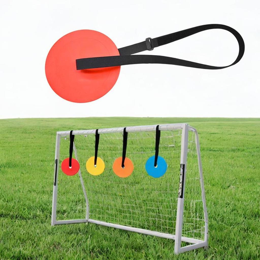 Football Training Target Goal Disc Adjustable Multiuse Practice Soccer Aid