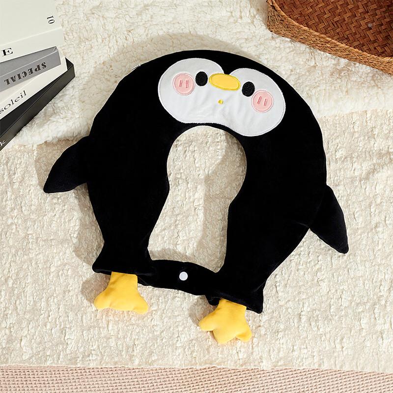 Пингвин U-образная грелка для шеи и плеч