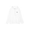 Skechers Colorful Casual Series Letter Print Pullover Sweatshirt Unisex Sweatshirt Bright-White L122U250-0019