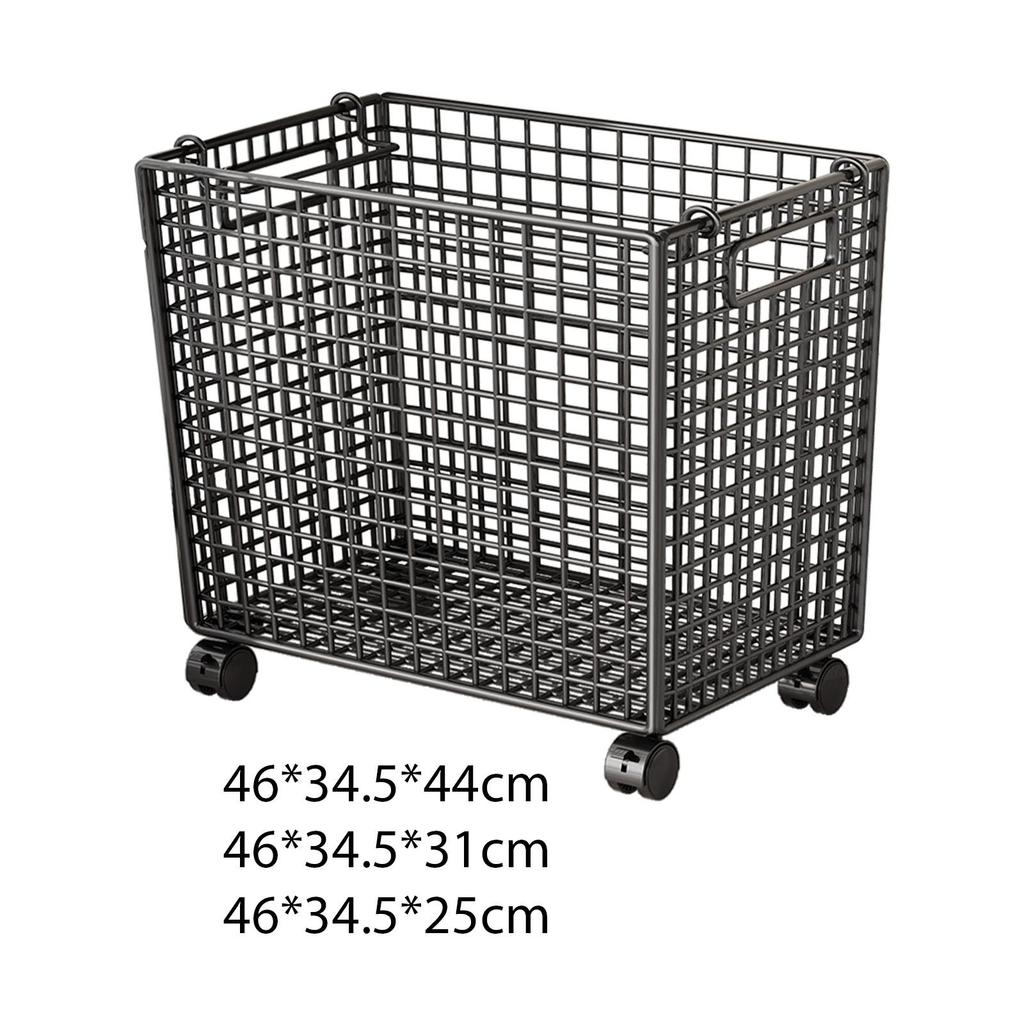 Toy Organizer Toy Box Toy Chest Rolling Basket for Playroom Kids Room Boys Girls
