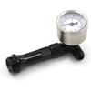 Geflochtene AN6-Doppelzufuhr-Vergaser-Kraftstoffleitungs-Doppelpumpe mit Vakuum-Manometer aus Aluminiumlegierung