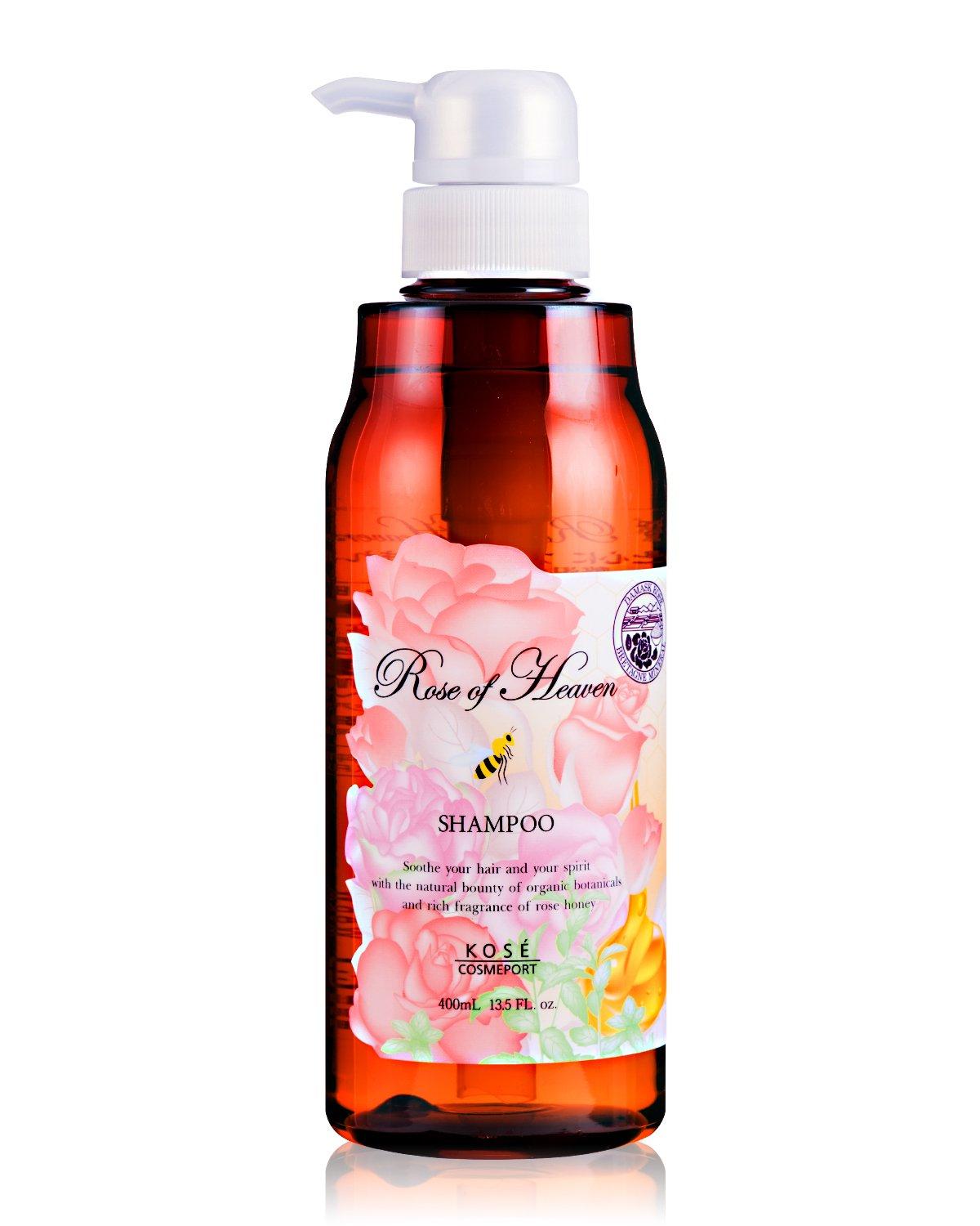 

KOSE Rose of Heaven Shampoo 400ml Silicone-free (Rose Scent) розовый