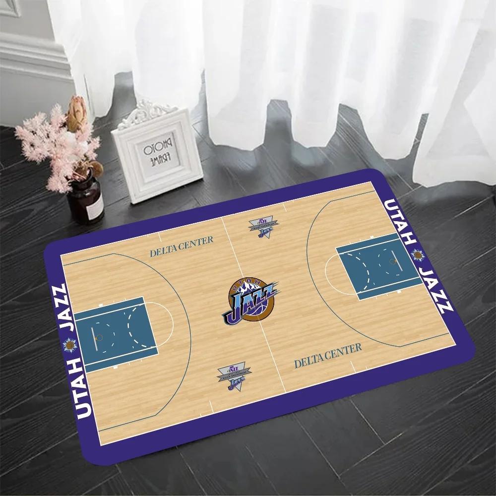  Disney B-Basketball Court Floor Mat Doormat Home Carpet Foot Mat Bathroom Absorbent Mats Mats Home Decor Supplies Carpets